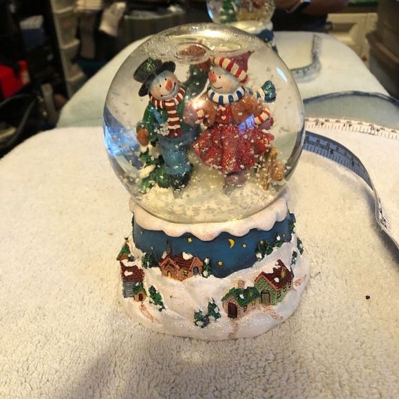 Snowman snow globe music - Picture 1 of 4